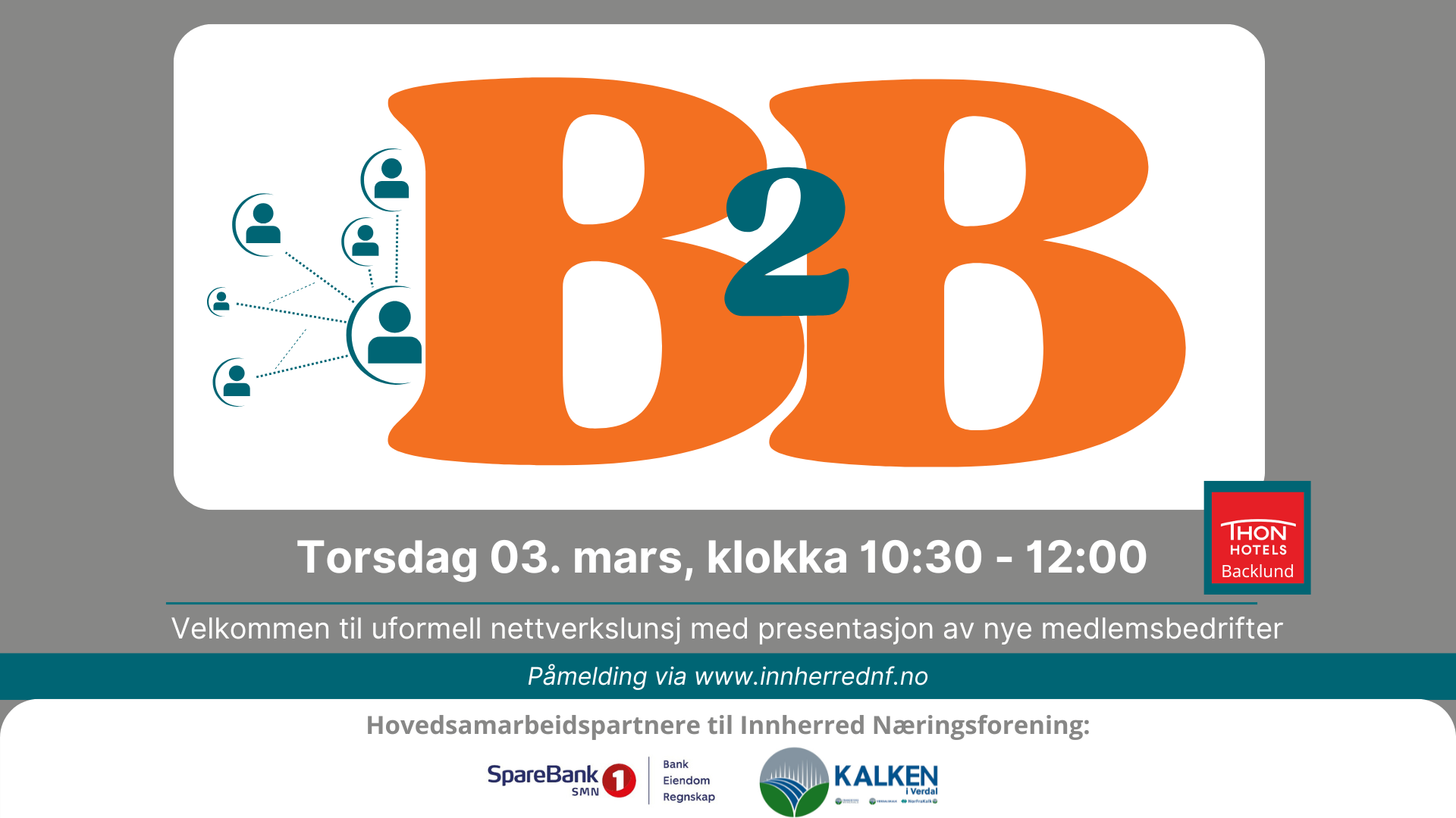 B2B - Et hyggelig møte med bedriftsnettverket